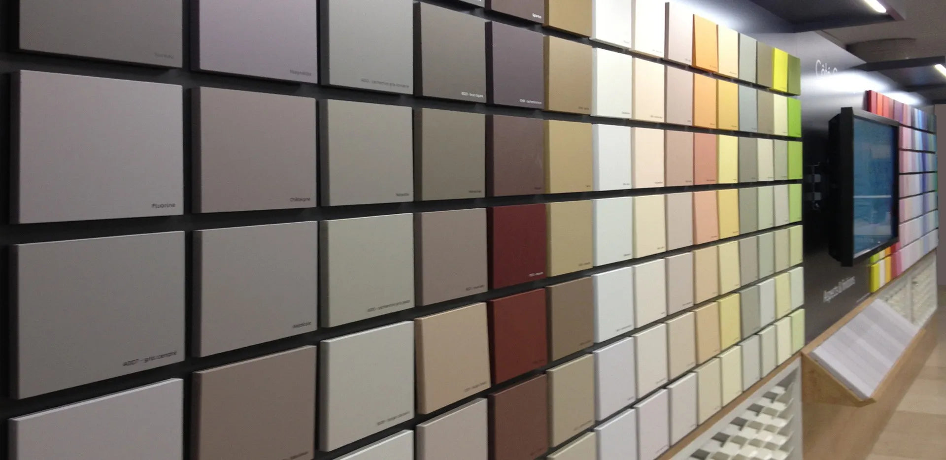 Mur de couleurs
