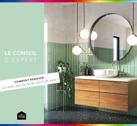 Comment rénover le carrelage de votre salle de bain ?