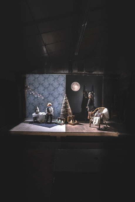 Une chambre d'enfant à Noël, nuit rêveuse ou rêve polaire ?