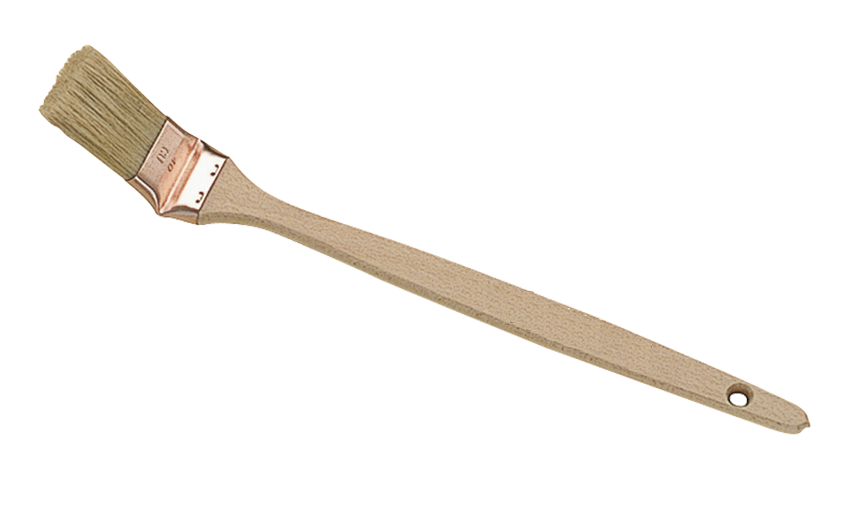 Brosse plate coudée tradition