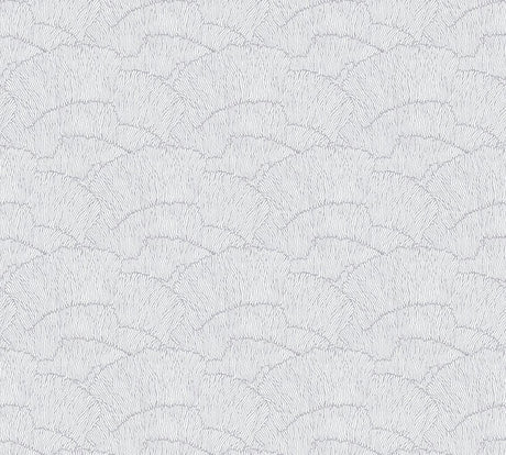 Papier peint Papyrus gris et blanc | Mise en situation
