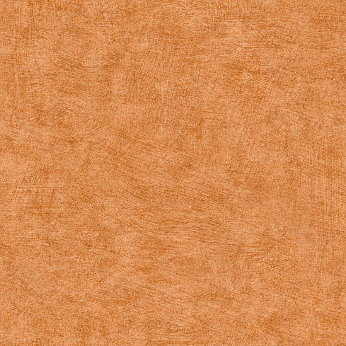 Papier peint effet matière béton ciré orangé (Collection Empreinte)