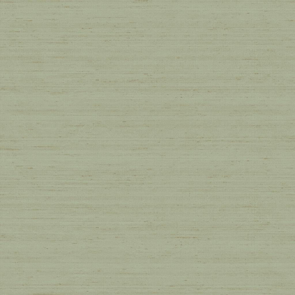 Papier peint effet tapisserie verte tendre Hautes herbes (Collection Empreinte)